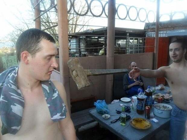 За секунду до... провал, юмор