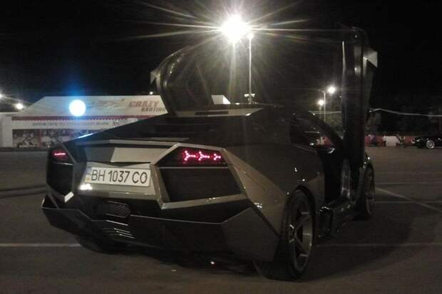 Одесская копия Lamborghini Reventon из Mitsubishi Eclipse (66 фото)