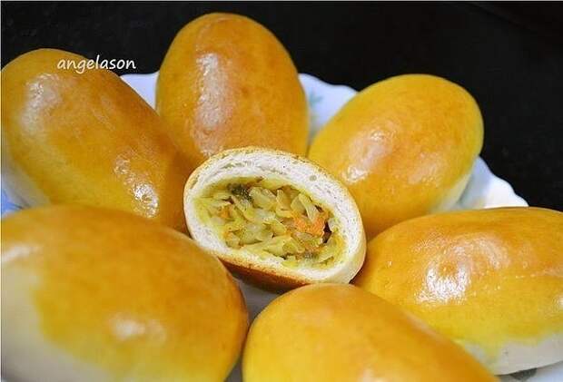 Любимые пирожки с капустой