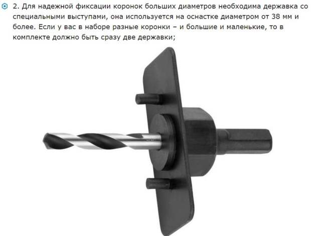 Коронки по дереву