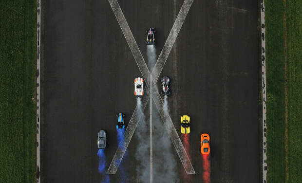 Съемка известной автомобильной передачи Top Gear