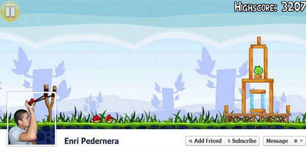 angry birds новостная лента фэйсбук