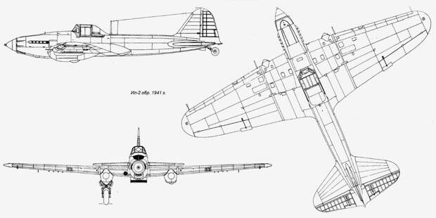 Штурмовик Ил-2: самый массовый ударный самолёт