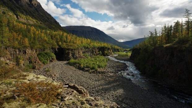 Плато Путорана, горы Путорана, Россия.