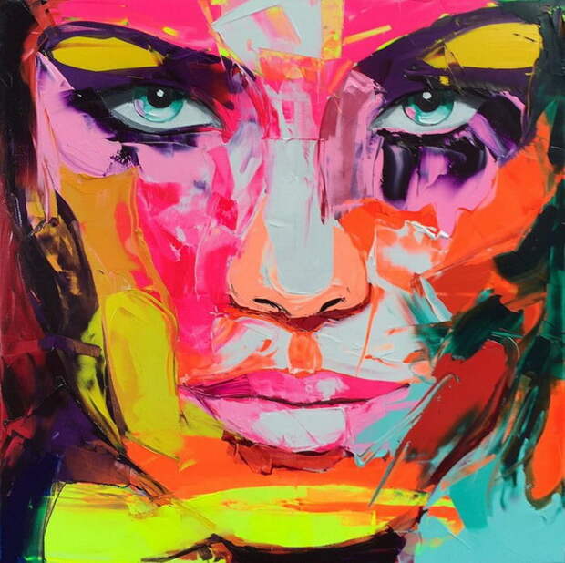Экспрессивные портреты Francoise Nielly Экспрессивные портреты Francoise Nielly