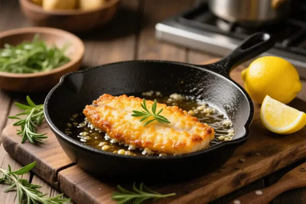 Хрустящая рыба без муки