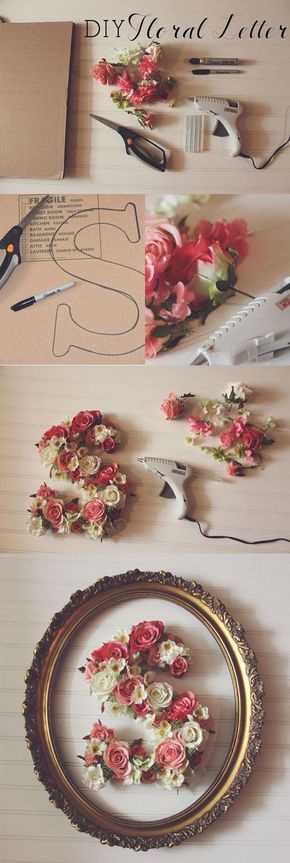 Цветочные слова (diy подборка)