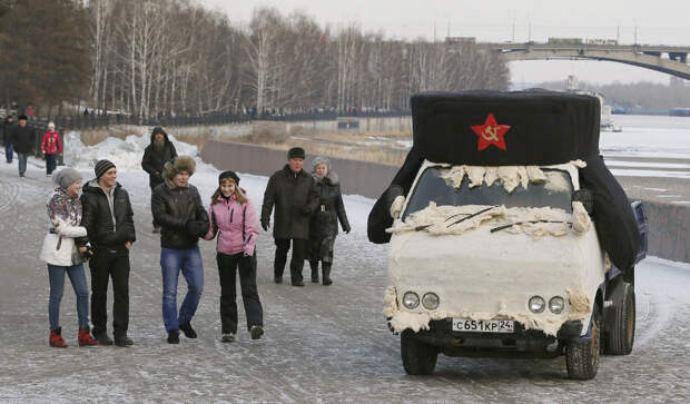 Патриотический автомобиль