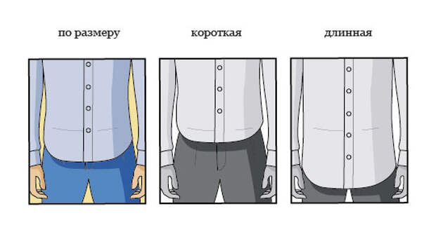 Как должна сидеть мужская рубашка BroDude.ru