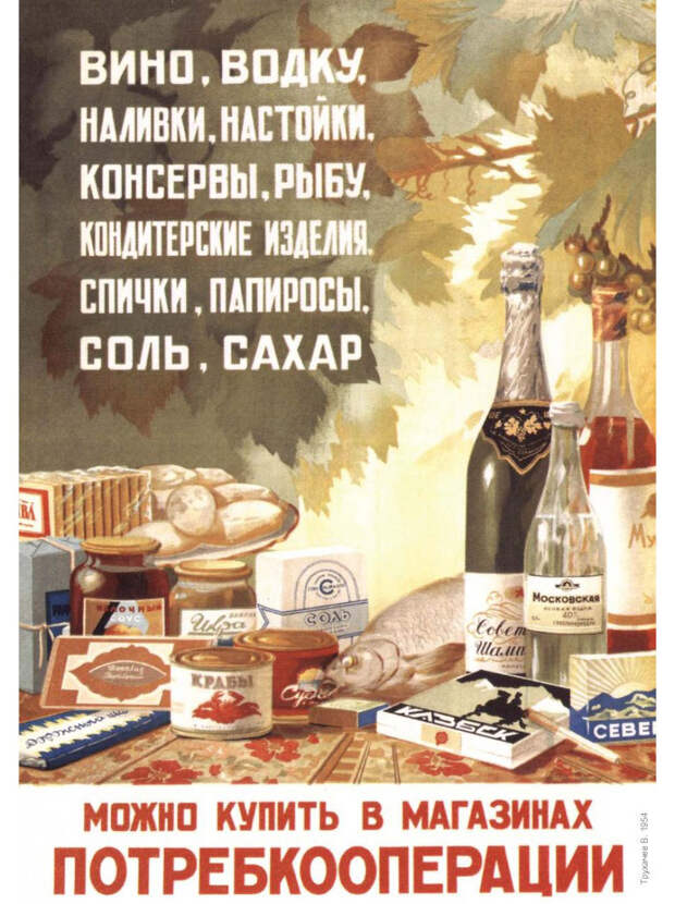 Как в СССР рекламировали еду (ПЛАКАТЫ)