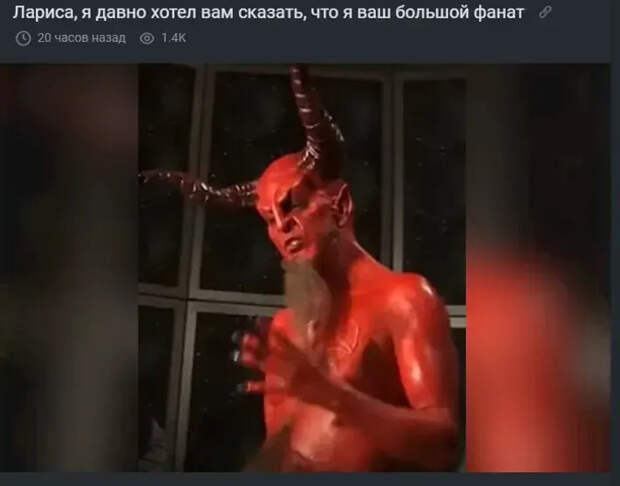 Мем про Ларису Долину