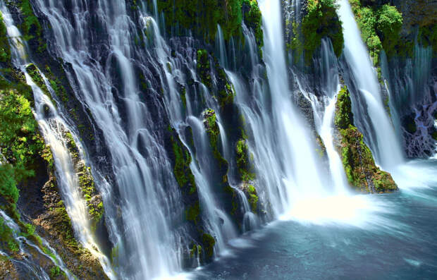 Водопады Барни (Burney Falls)