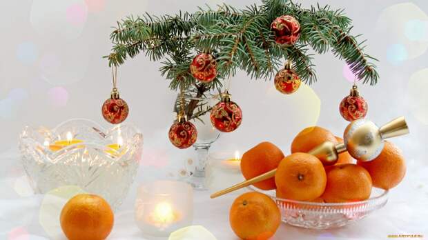 Апельсиновый и мандариновый декор на Новый год!