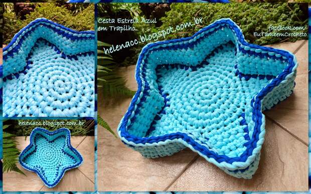 Всем доброго времени суток! Все корзинки выполнены из трикотажной пряжи крючком, невероятно красивые, разнообразных неожиданных форм и вдохновляющие.-4