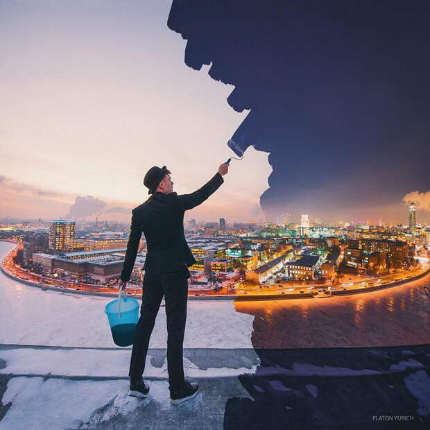 Интересные фотоколлажи Platon Yurich Интересные фотоколлажи Platon Yurich
