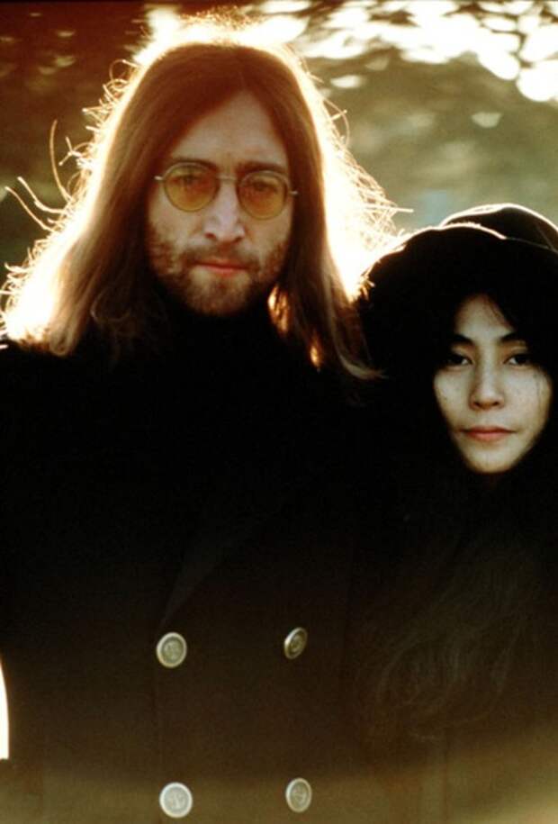 Джон Леннон и Йоко Оно. Фото / John Lennon & Yoko Ono. Photo 