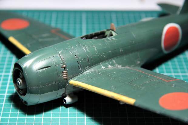 Как превратить 50 грамм пластика в истребитель Второй Мировой войны интересное, моделирование, самолет