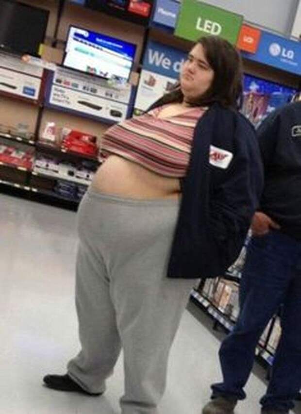 Америка, лечись или самые безумные покупатели американских супермаркетов people of walmart, странные американцы, наряды посетителей американских супермаркетов