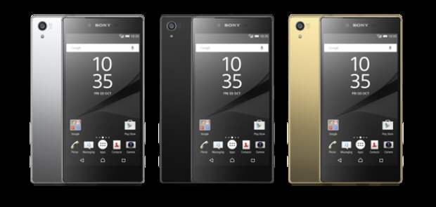 Все цвета Sony Xperia Z5 Premium