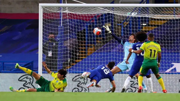 «Челси» одержал победу над «Норвичем» в 36-м туре АПЛ