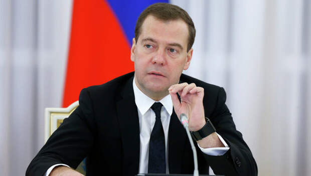 Председатель правительства РФ Дмитрий Медведев. Архивное фото