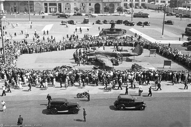 Прогулка по Москве 1941 года 1941, москва, прогулка