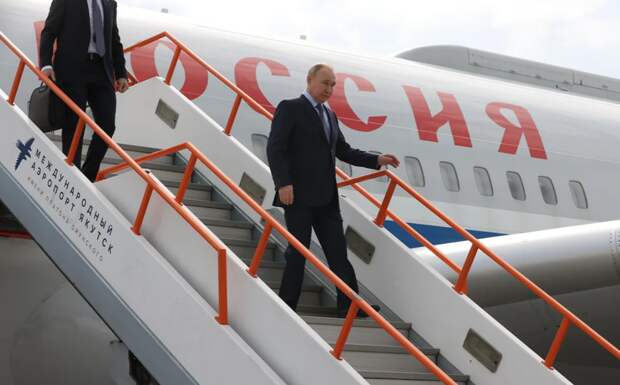 Путин прибыл в Якутию с рабочим визитом