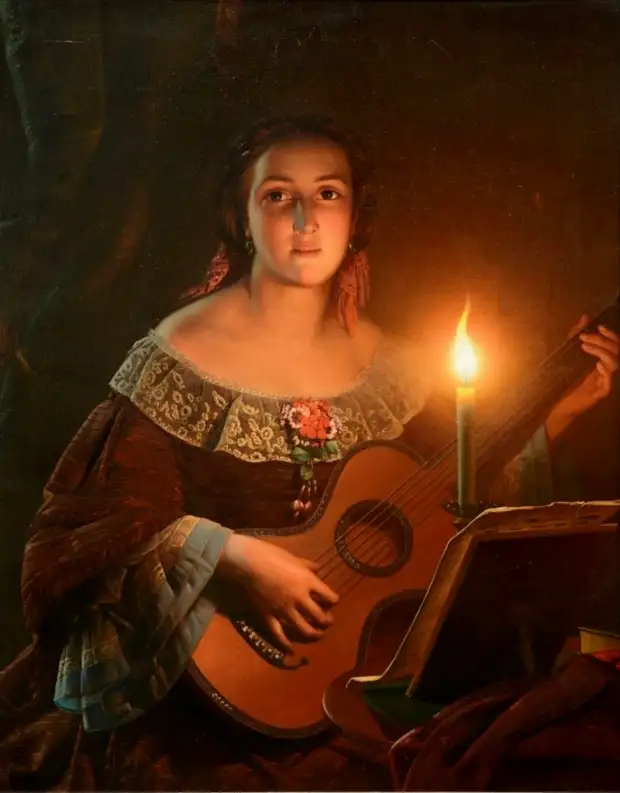 Художник Petrus van Schendel (1806–1870)