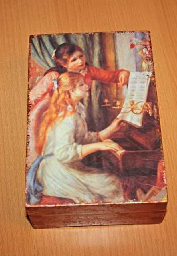 декупаж шкатулки мастер класс 28