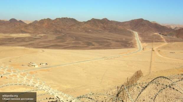 Египетско-израильская граница на Синайском полуострове