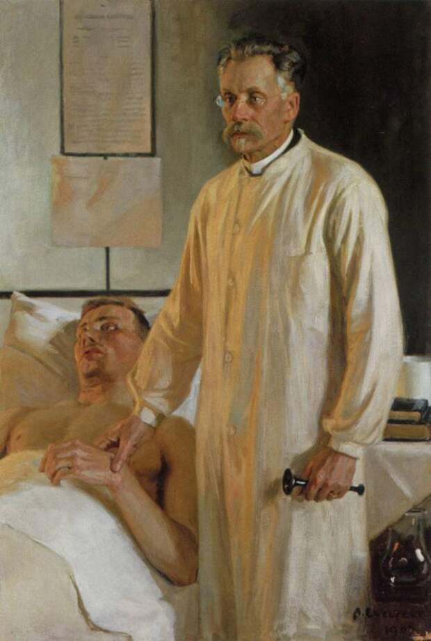 Картина больная и врач