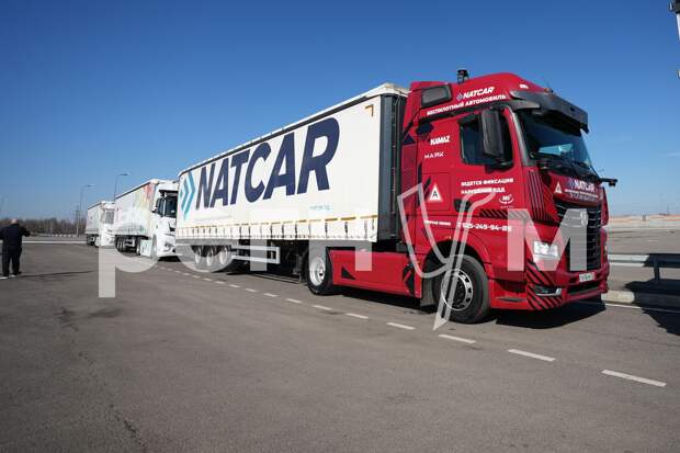 Путин дал старт движению беспилотных грузовиков по трассе М-12 «Восток»