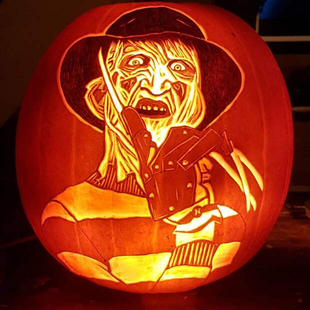 Резные тыквы от художника PumpkinFreak