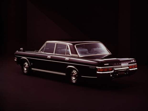 Его величество Nissan President V8 nissan, president, авто, редкие автомобили
