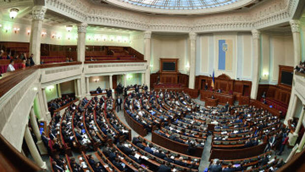 Заседание Верховной рады Украины. Архивное фото