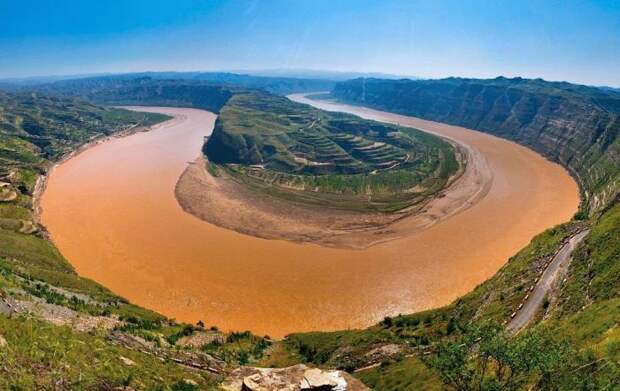 Самые интересные факты о Китае.  Река Хуанхэ и Янцзы