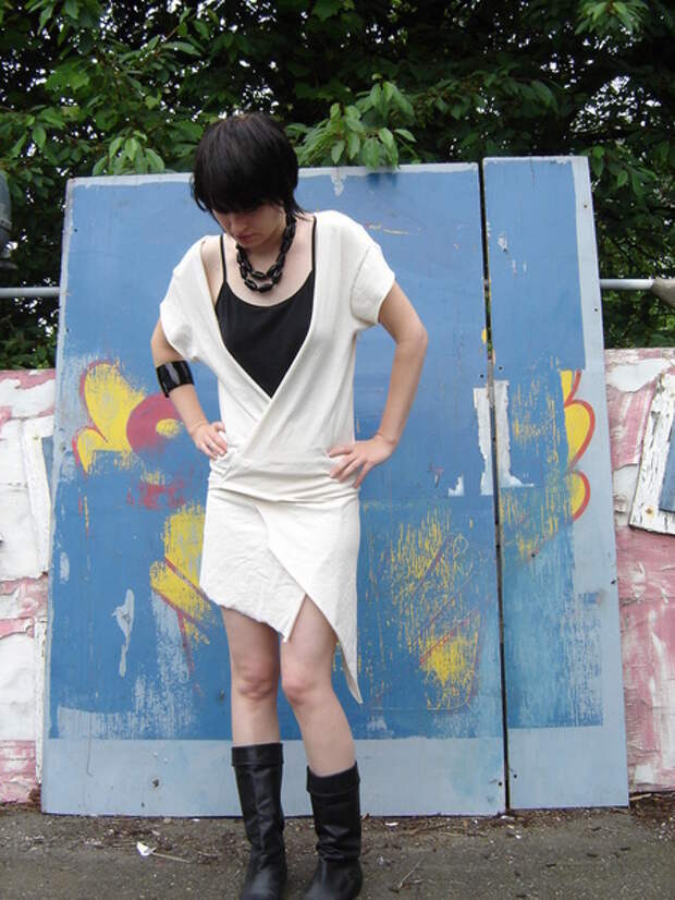 Completed Project: Glam Rock Wrap Dress! Picture #1