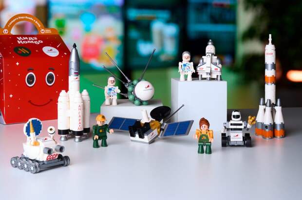 «Вкусно — и точка» запускает новую коллекцию Кидз Комбо совместно с Роскосмосом