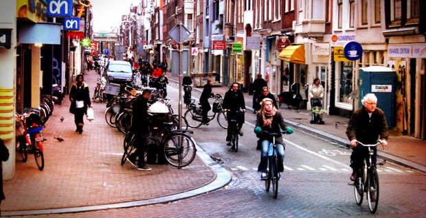 Путешествия на велосипеде по Голландии