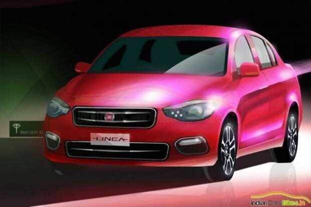 Вариант внешности будущего Fiat Linea