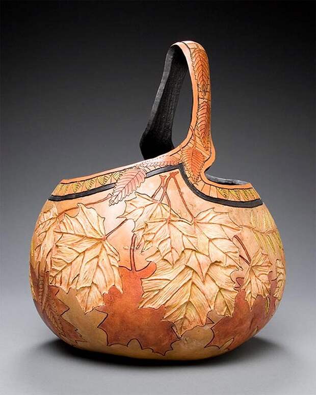 pumpkin12 Шедевры из тыквы от Мэрилин Сандерлэнд