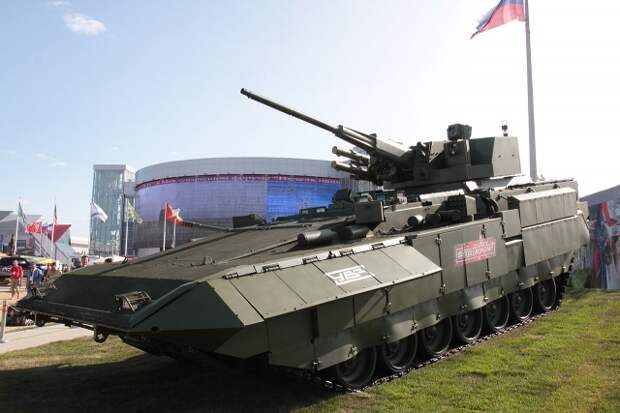Тяжелая БМП Т-15 модулем АУ220М. "Армия - 2018" Тяжелая БМП Т-15 модулем АУ220М. "Армия - 2018"