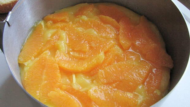 Торт "Апельсиновый сюрприз"