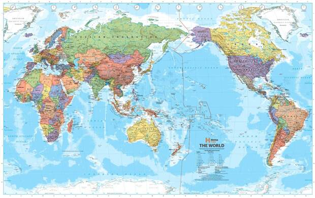 worldmaps04 Карты мира  —  как они выглядят в разных странах