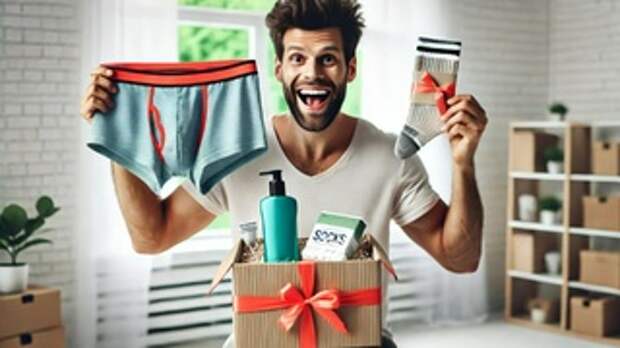 Подарки на 23 Февраля / Изображение сгенерировано нейросетью DALL-E / amic.ru