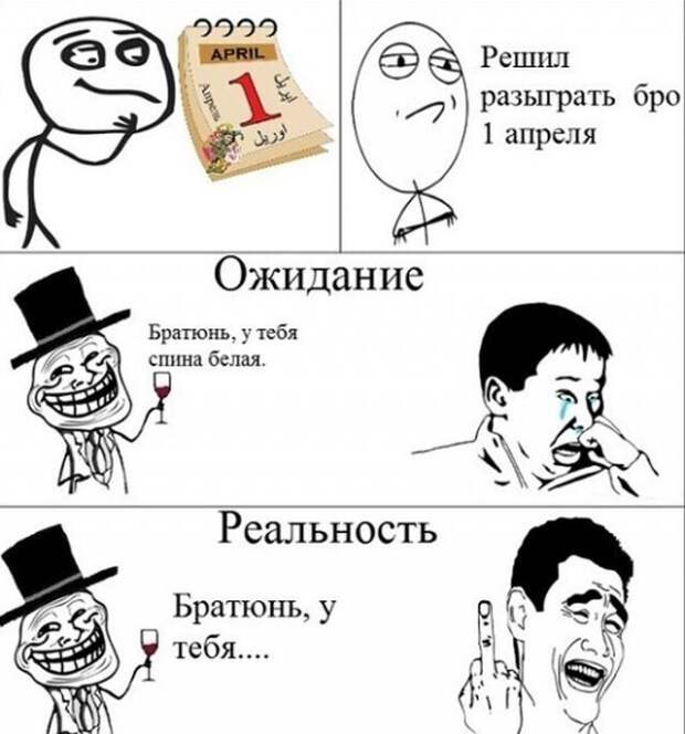 А как вы отметили 1 апреля? А как вы отметили 1 апреля?