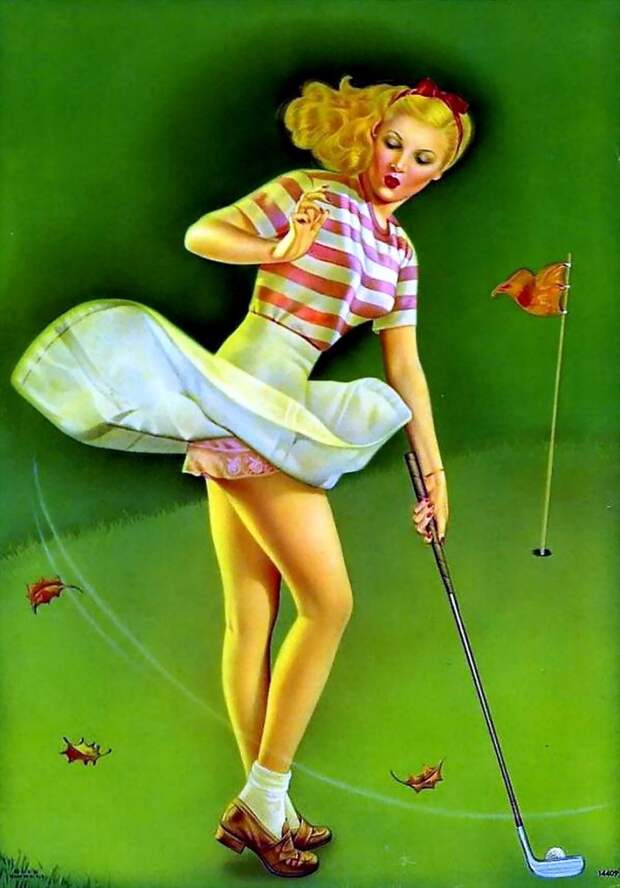 Красотки! Художник-иллюстратор Art Frahm (1907-1981)