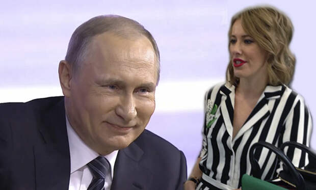 Собчак пожаловалась, что ей “не дали” на конференции Владимира Путина 