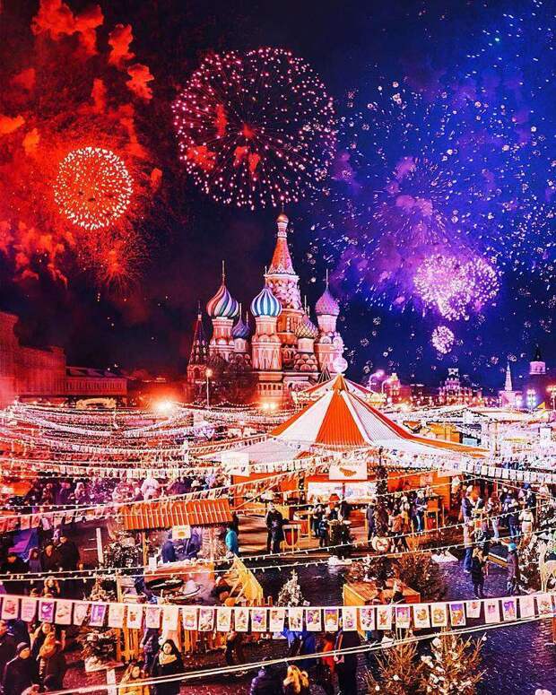 Сказочная новогодняя Москва в фотографиях Кристины Макеевой