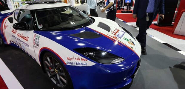 Lotus Evora на вооружении скорой помощи в Дубае